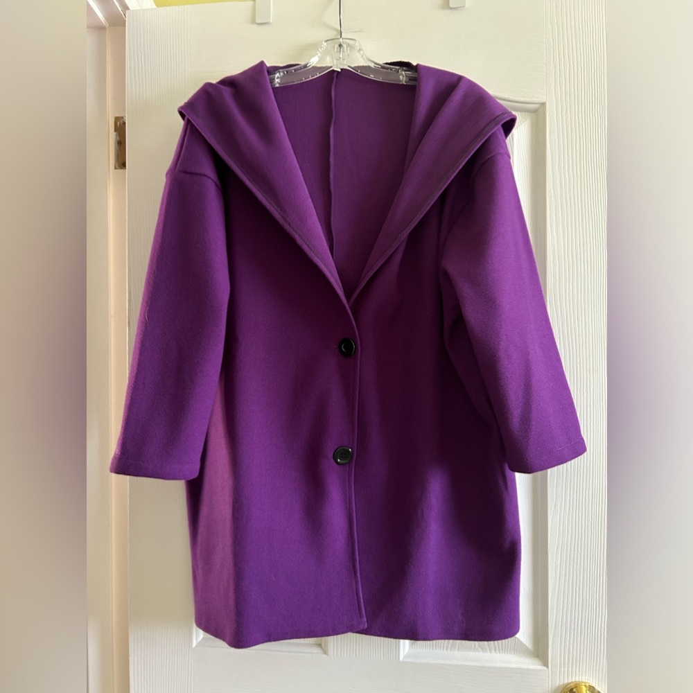 Bright Purple Cardigan style Jacket 🍇